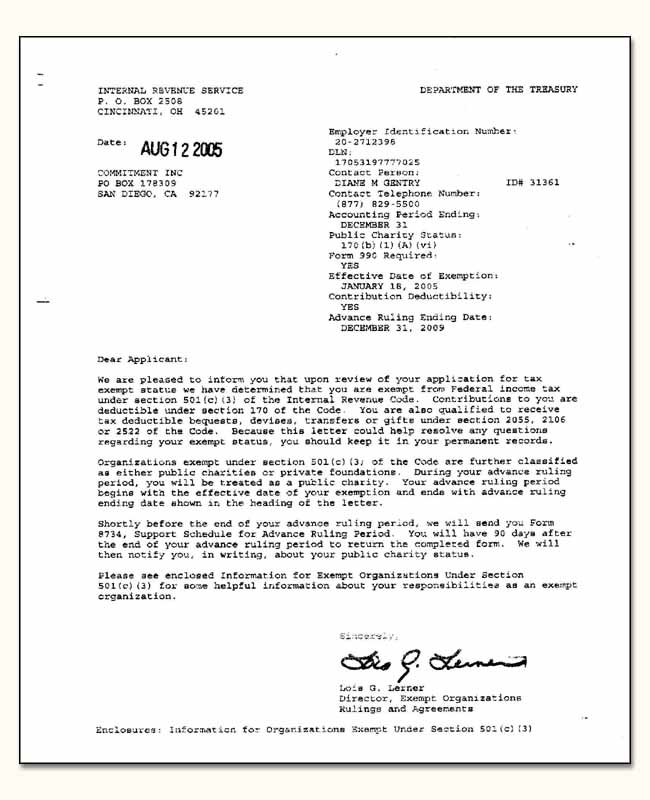IRS Status